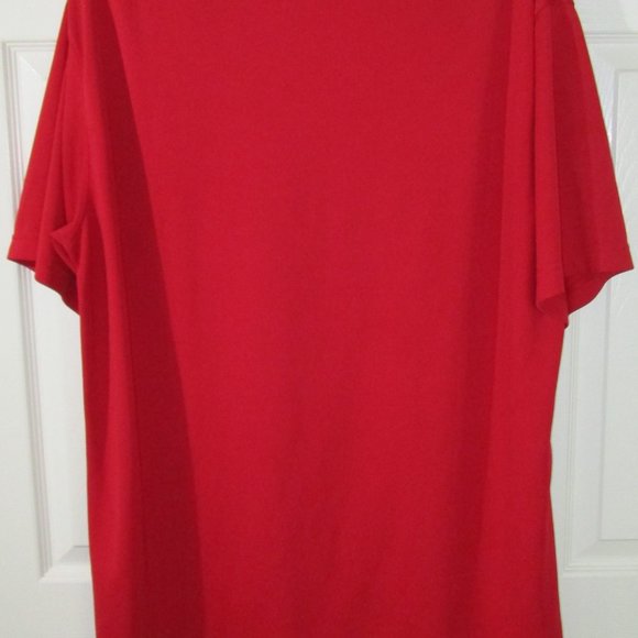 Pre-Owned Russell Athletic Dri-Power Men's SS Red T-Shirt, XLT - Picture 4 of 4